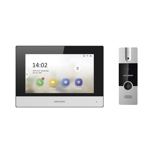 video interfon hikvision ip